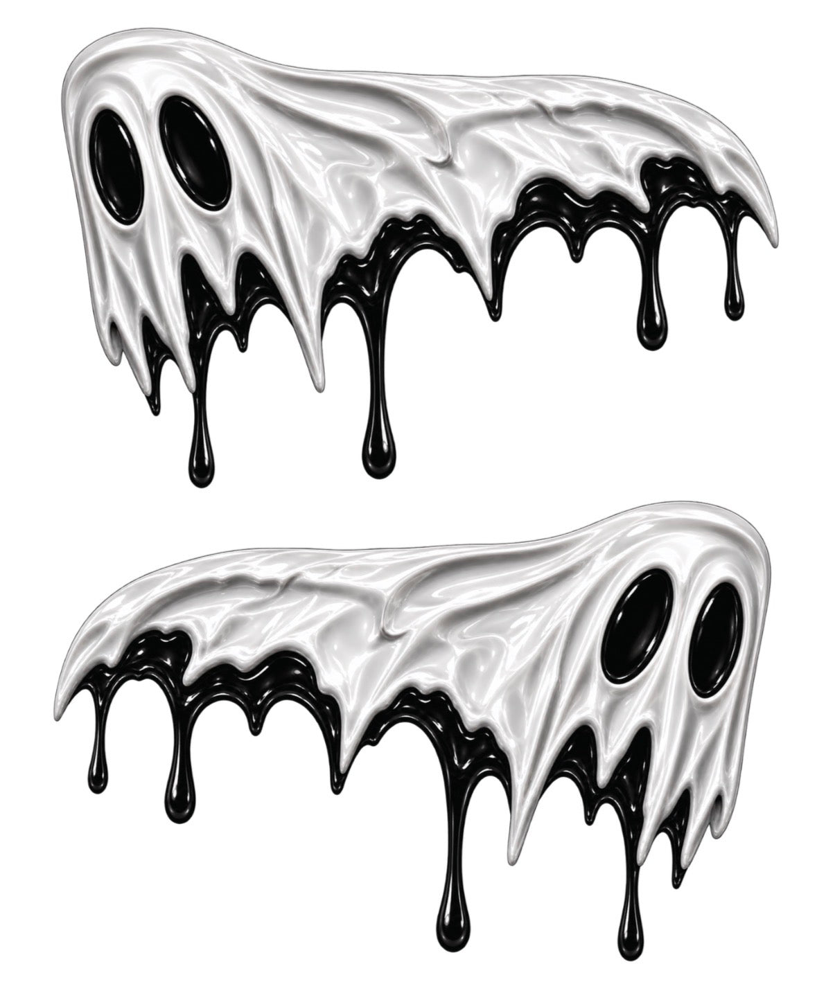 Halloween Metallic Eye Black 6-Pack | Temporary Eye Black Tattoos for Baseball, Softball & Football