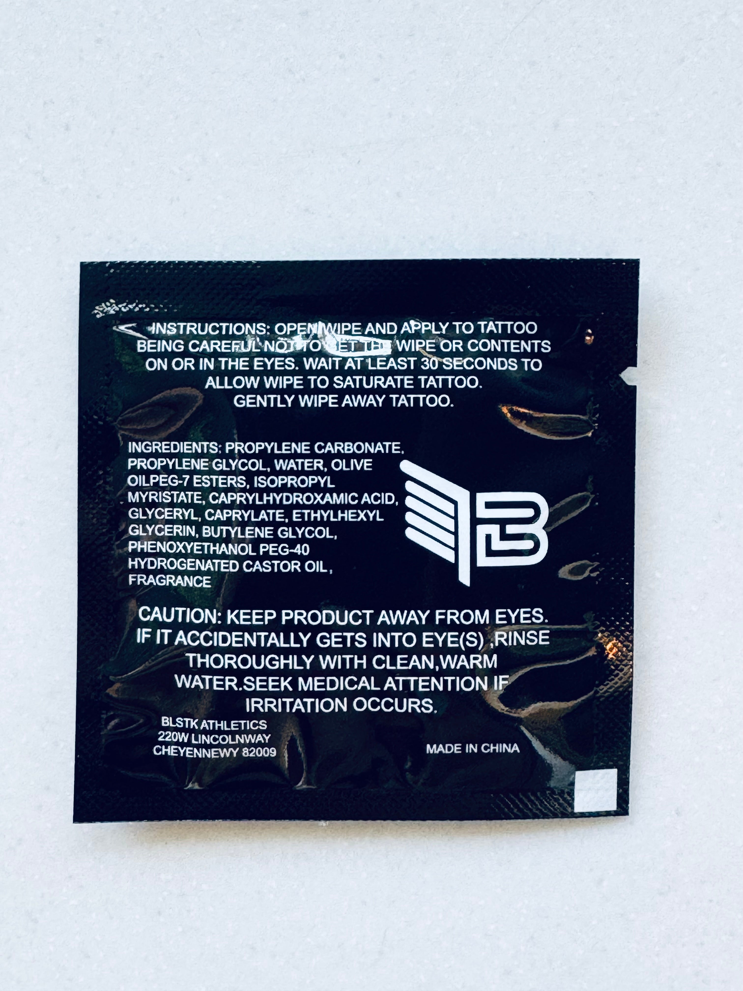 Tattoo Removal Wipes