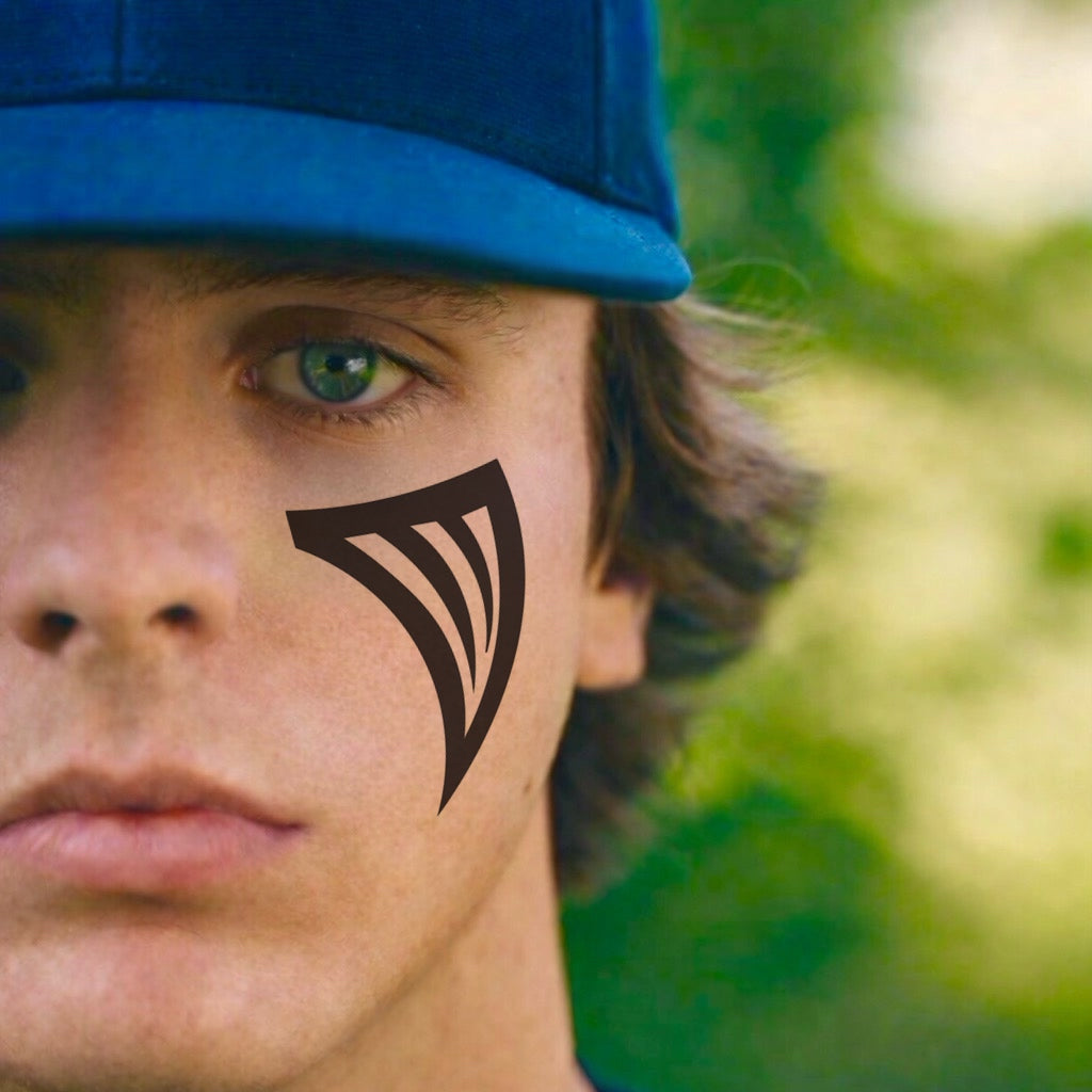 Crossfire 6-Pack | Cross Eye Black Tattoos for Baseball & Softball
