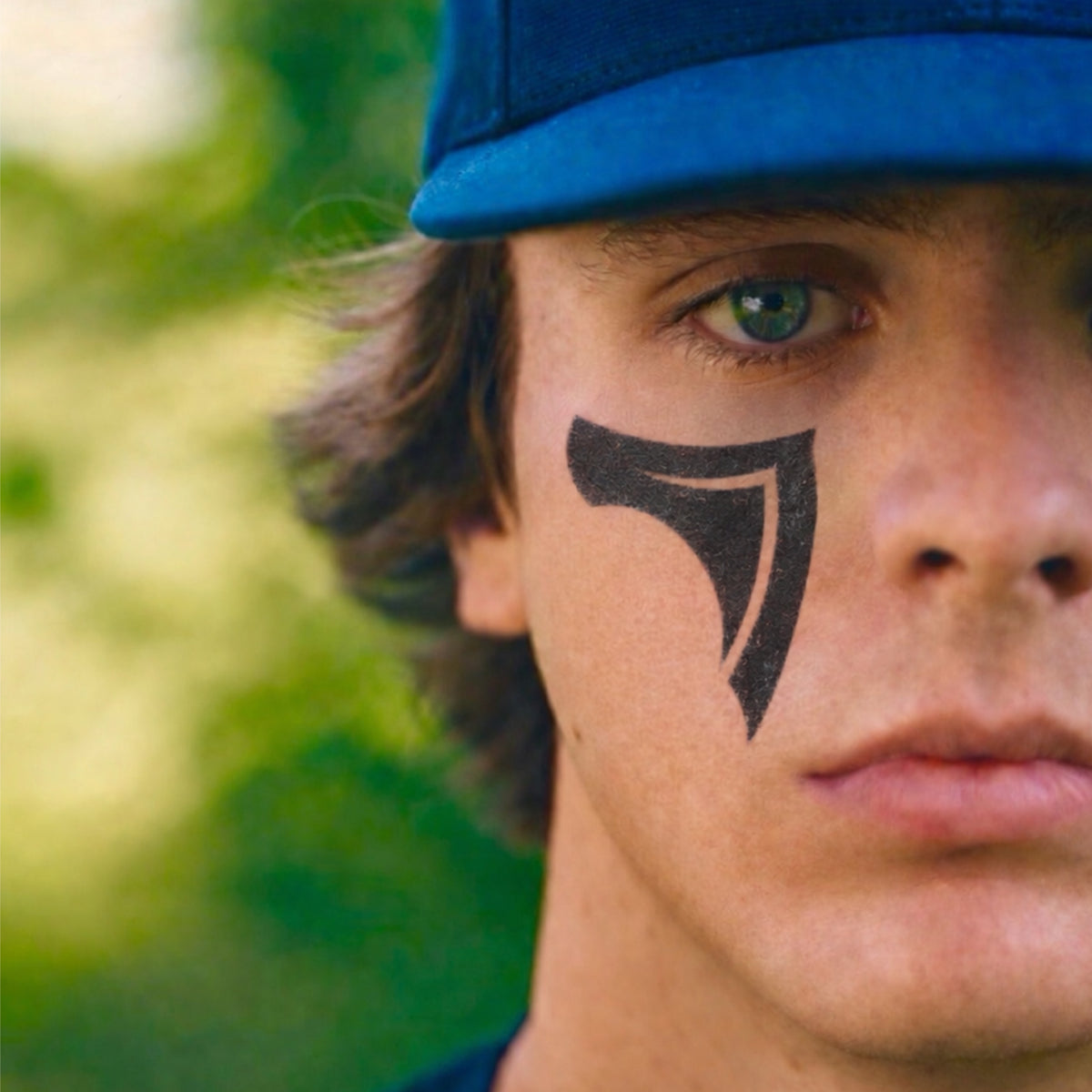 Alpha 6-Pack | Variety Eye Black Tattoos for Baseball & Softball