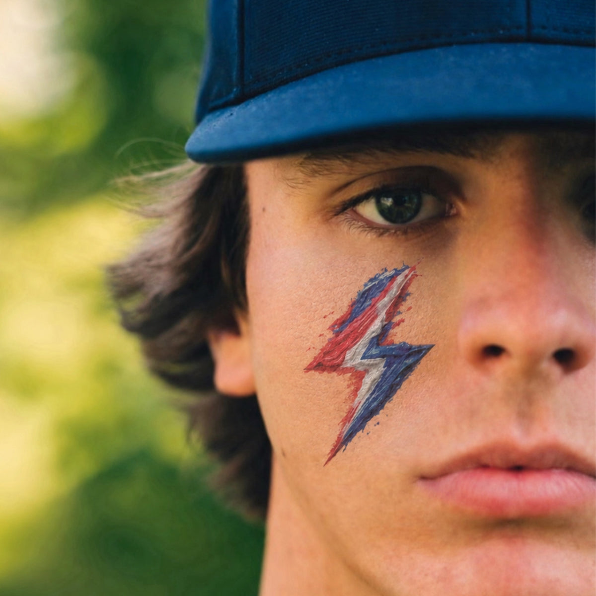 America 6-Pack | Patriotic Eye Black Tattoos for Baseball & Softball