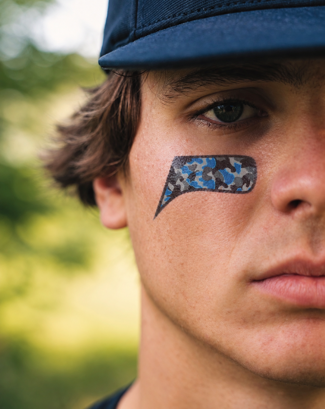 Blue Steel 6-Pack | Baseball & Softball Eye Black Tattoos