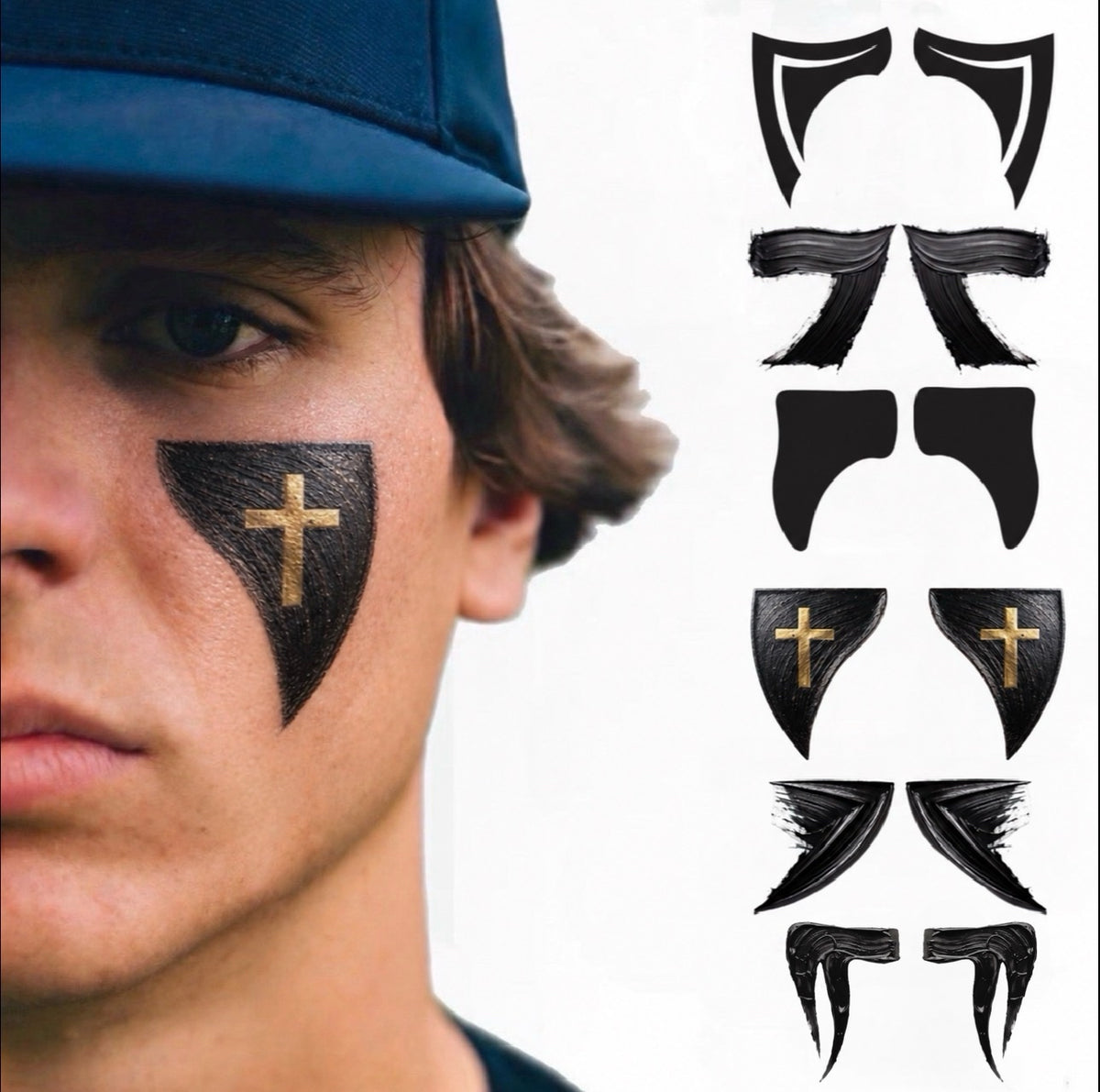 Storm Variety 6-Pack | Eye Black Tattoos for Baseball & Softball