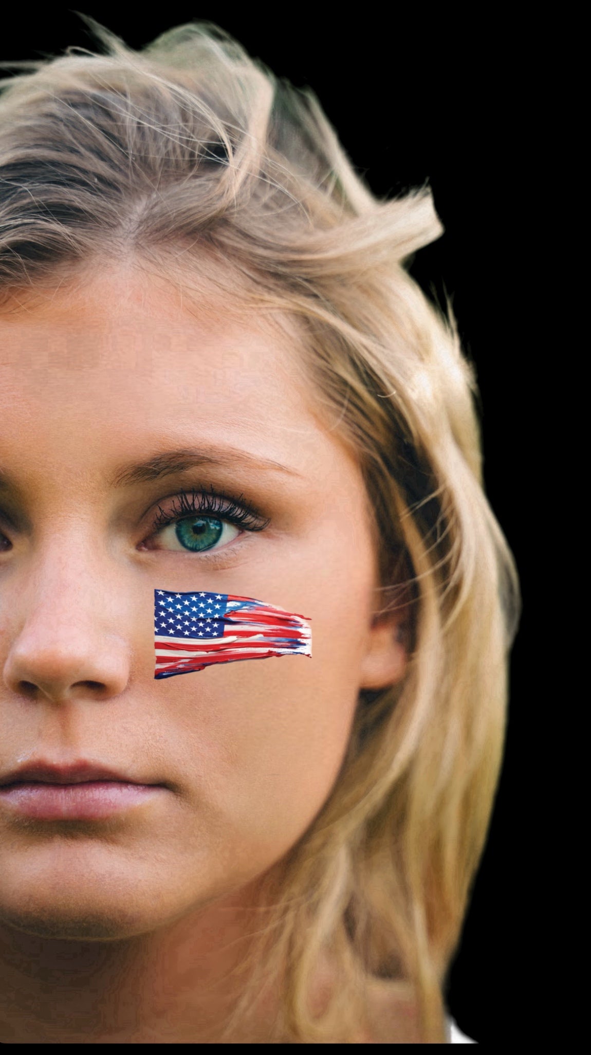 America 6-Pack | Patriotic Eye Black Tattoos for Baseball & Softball