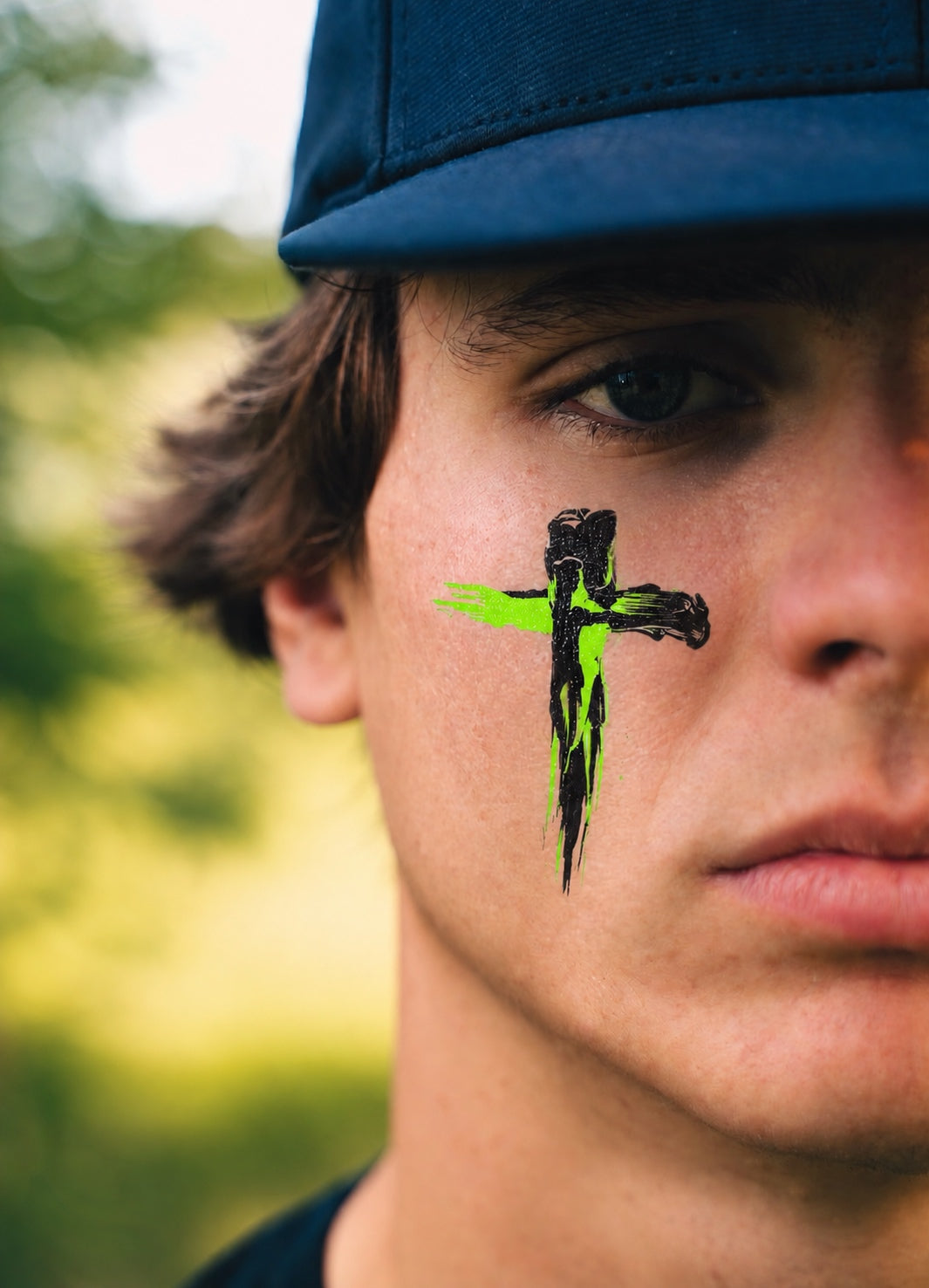 Colored Cross Eye Black | Pick Your Color & Pack Size
