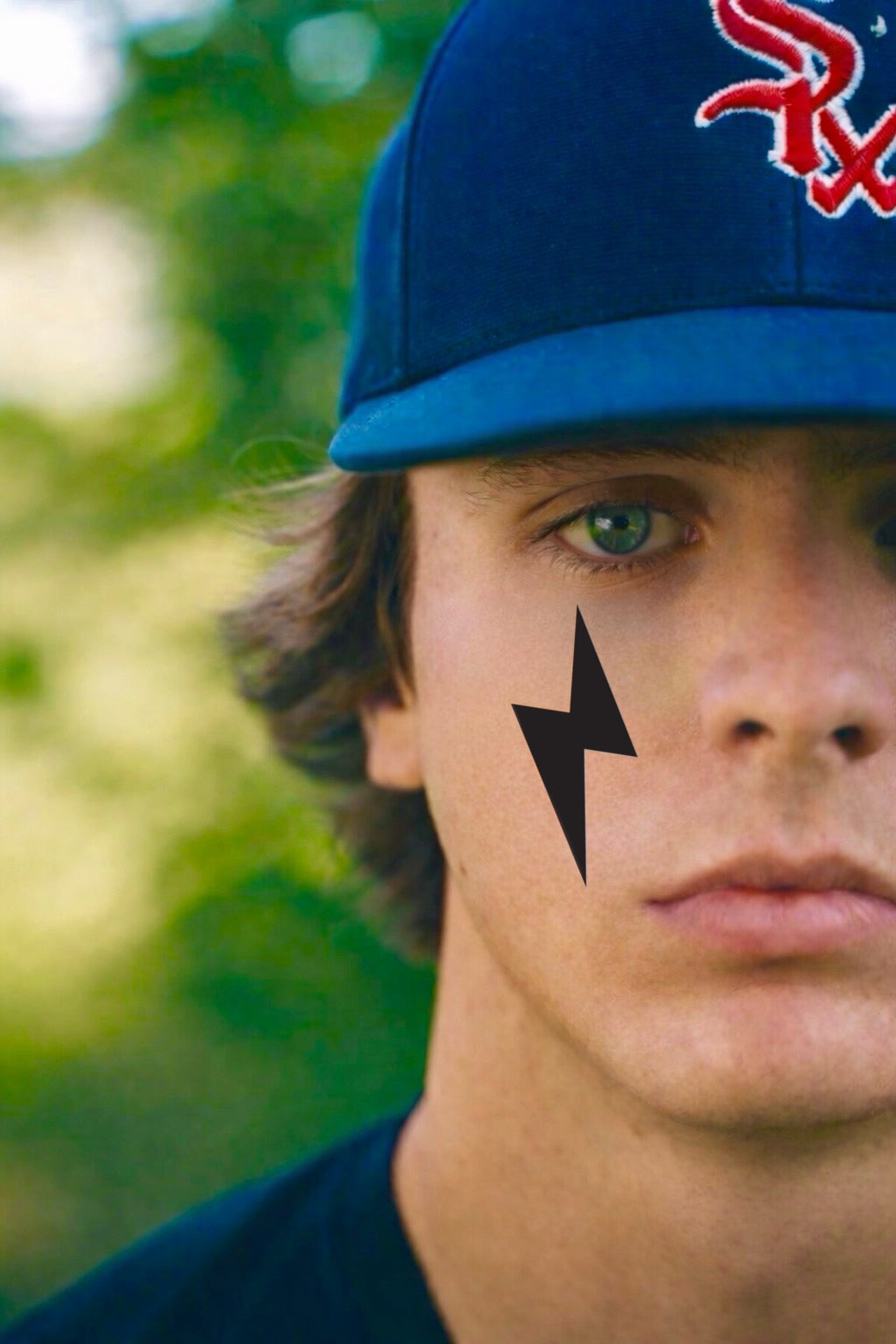 Midnight Drip 6-Pack | Variety Eye Black Tattoos for Baseball & Softball