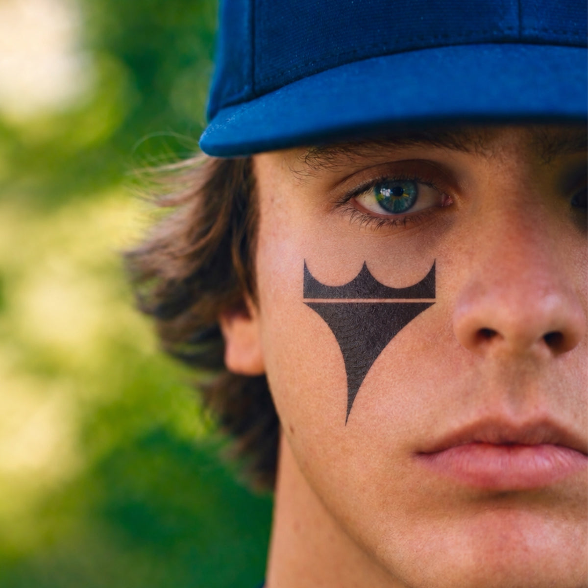 Alpha 6-Pack | Variety Eye Black Tattoos for Baseball & Softball