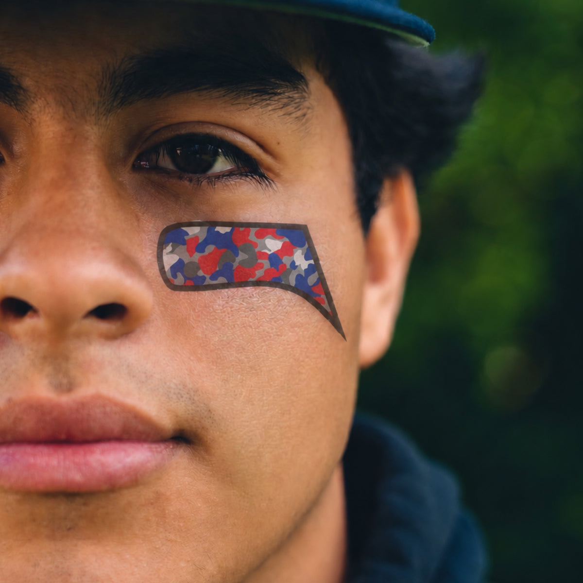 America 6-Pack | Patriotic Eye Black Tattoos for Baseball & Softball