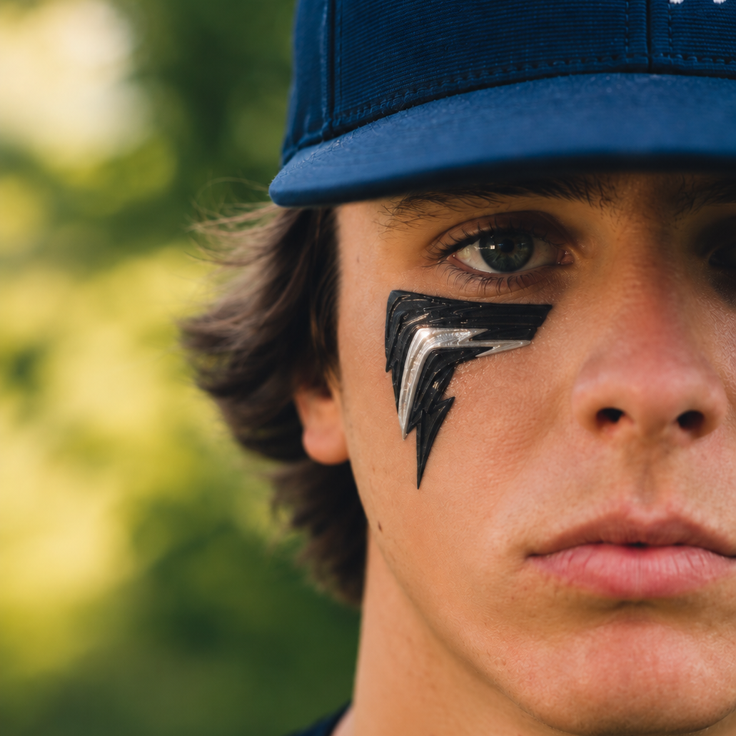 Cut-Out Collection | Eye Black Tattoos for Baseball, Softball & Football