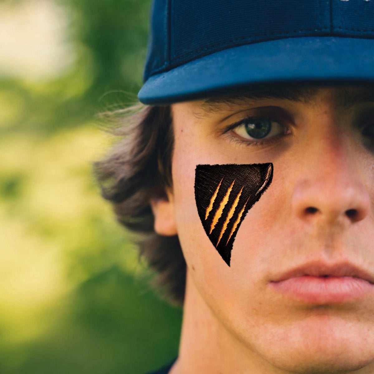 Cut-Out Collection | Eye Black Tattoos for Baseball, Softball & Football