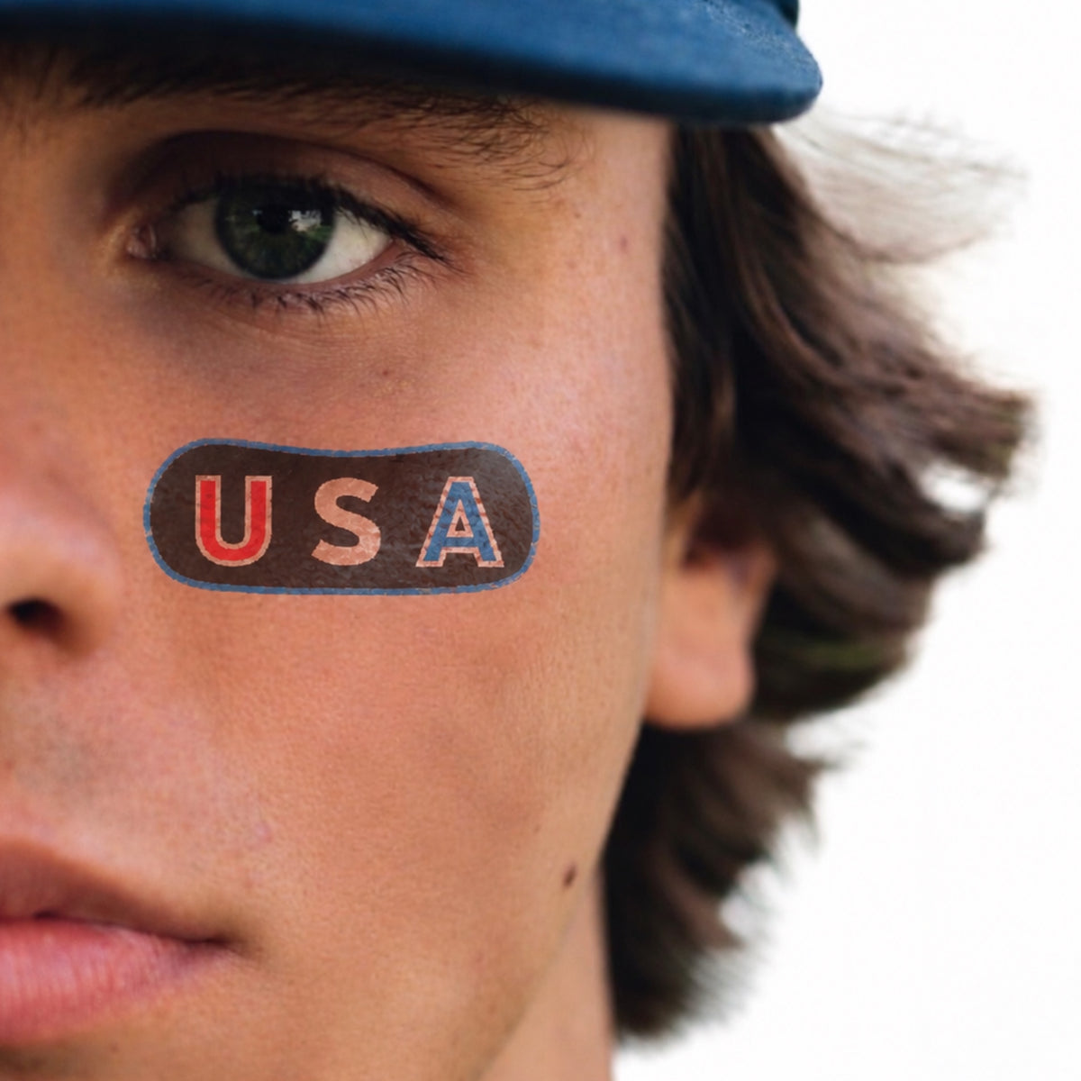 USA 6-Pack | Patriotic Eye Black Tattoos for Baseball & Softball