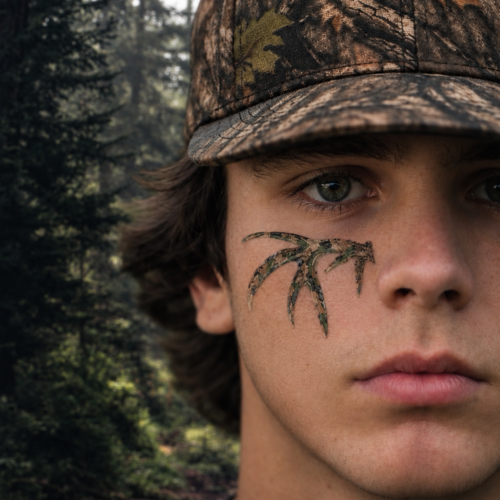 Apex 5-Pack | Variety Eye Black Tattoos for Hunting