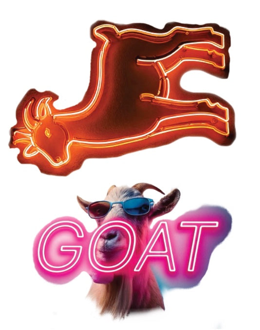 Metallic GOAT Equipment Tats